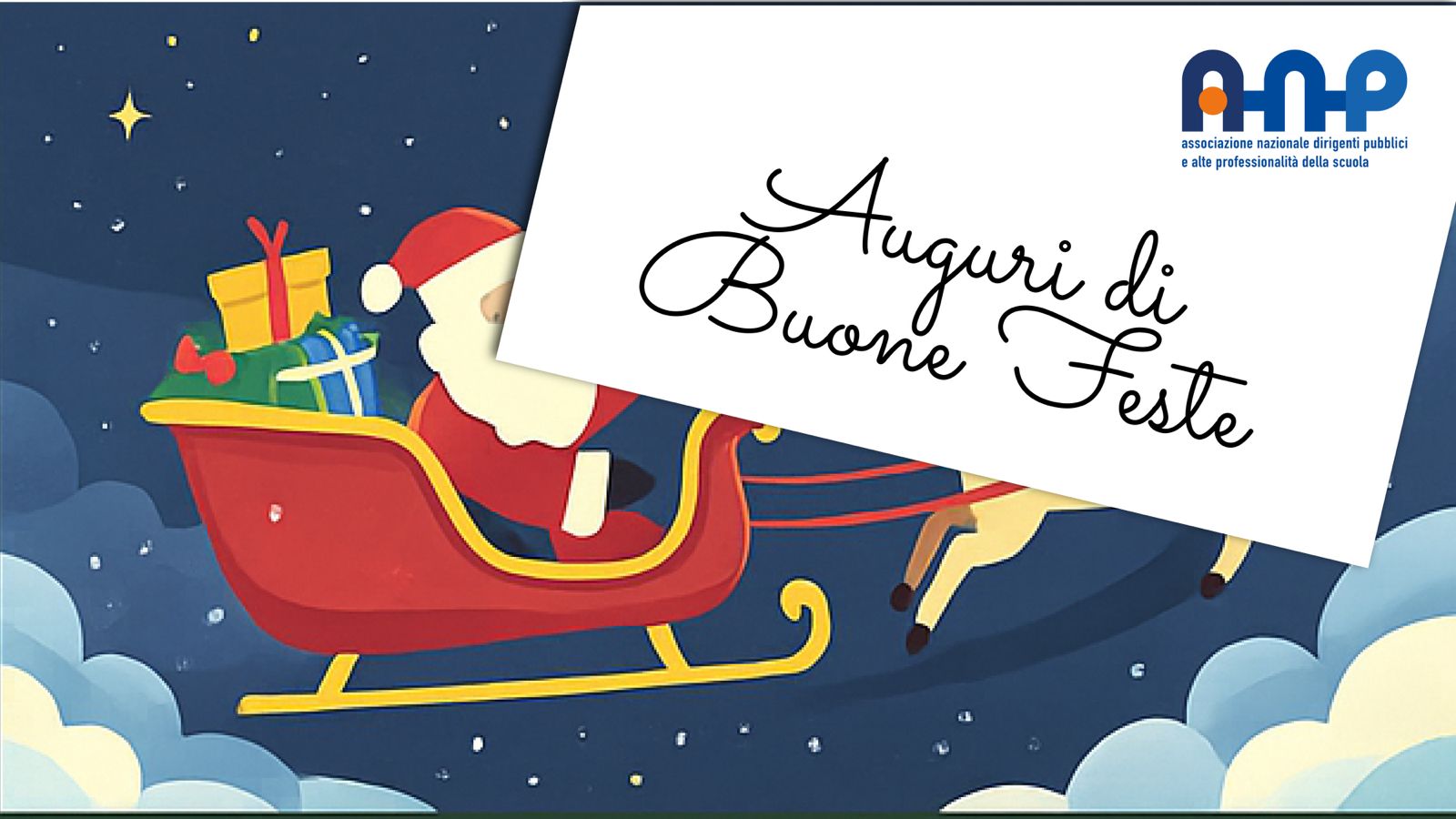 Festività 2025: gli auguri del Presidente ANP