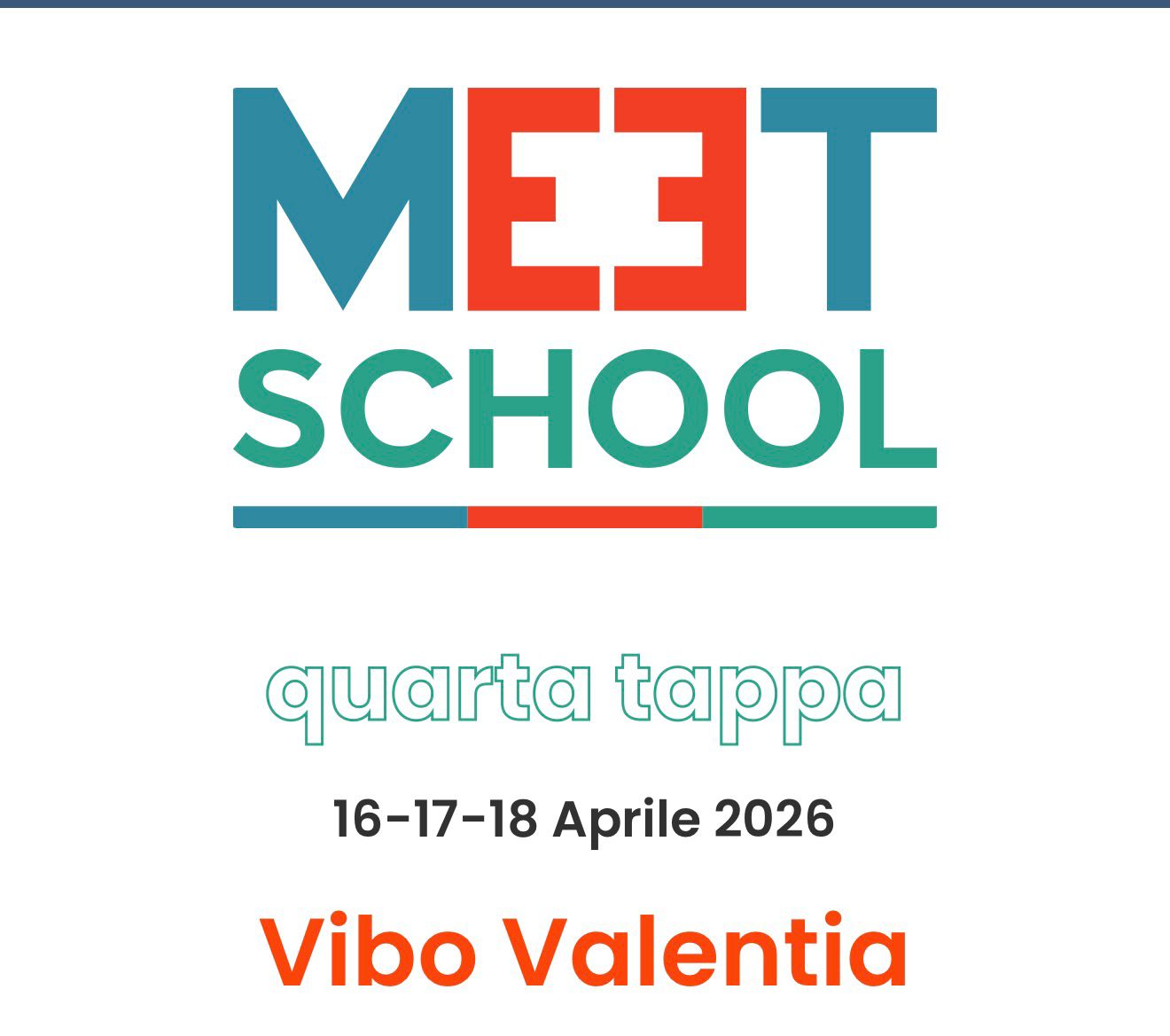 Meet school arriva in Calabria dal 16 al 18 aprile 2026