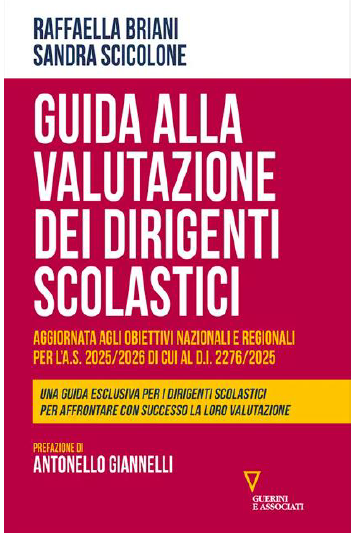 ANP LAZIO | 26 maggio ore 15.30 Presentazione del volume “Guida alla valutazione dei Dirigenti scolastici”