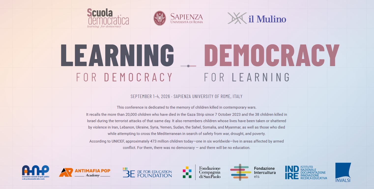 IV Conferenza Internazionale di Scuola Democratica: pubblicato il programma