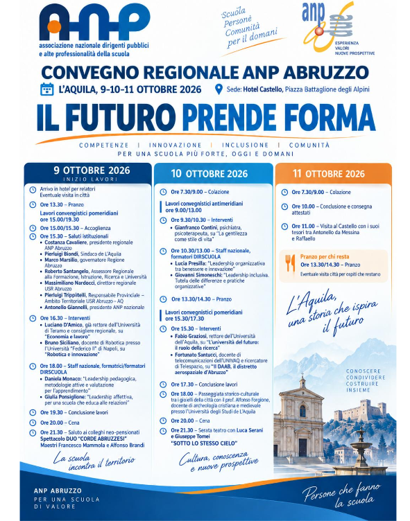 Convegno regionale ANP Abruzzo