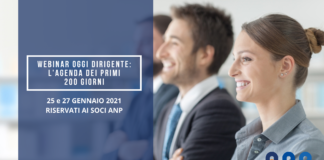 “Oggi dirigente: l’Agenda dei primi 200 giorni”. Le registrazioni dei webinar e i materiali presentati.