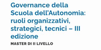 ANP IUL |III edizione Master di II livello a.a. 2022/2023. Governance della Scuola dell’Autonomia: ruoli organizzativi, strategici, tecnici