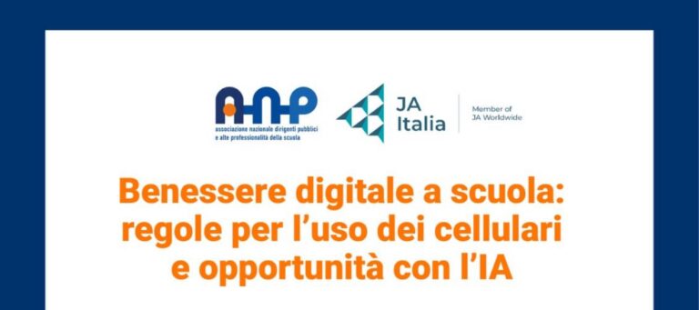 Benessere digitale a scuola: regole per l’uso dei cellulari e opportunità con l’IA. La registrazione e le slide