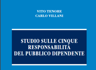 27 maggio 2026 ore 17.00: presentazione “Studio sulle cinque responsabilità del pubblico dipendente” con Vito Tenore