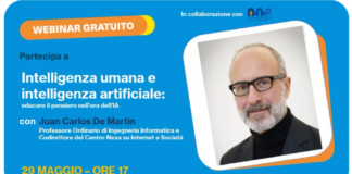 ANP EDULIA TRECCANI: il 29 maggio alle 17.00 il webinar “Intelligenza umana e intelligenza artificiale: educare il pensiero nell’era dell’IA”